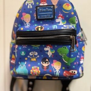 Disney Parks Pixar Character Loungefly Backpack